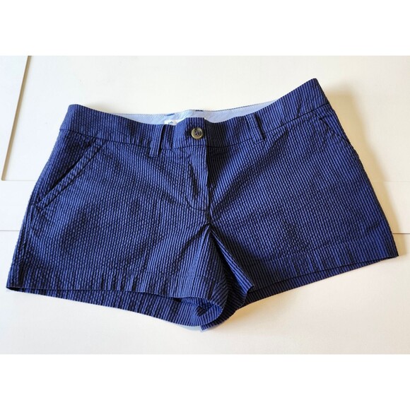 Navy blue Seersucker Shorts Size 6 Southern Tide LNC - Picture 9 of 9